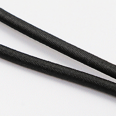legatoria Corda elastica, gancio plastico 150mm Con cordino elastico intrecciato PE, 4mm di spessore, nero.