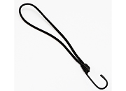legatoria Corda elastica, gancio metallico 250mm Con cordino elastico intrecciato PE, 4mm di spessore, nero.