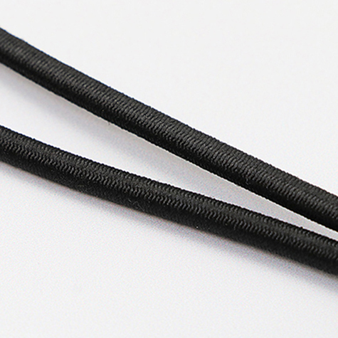 legatoria Corda elastica, gancio plastico 200mm Con cordino elastico intrecciato PE, 4mm di spessore, nero.