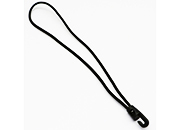 legatoria Corda elastica, gancio plastico 300mm Con cordino elastico intrecciato PE, 4mm di spessore, nero LEG4358