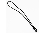 legatoria Corda elastica, gancio plastico 350mm Con cordino elastico intrecciato PE, 4mm di spessore, nero LEG4359