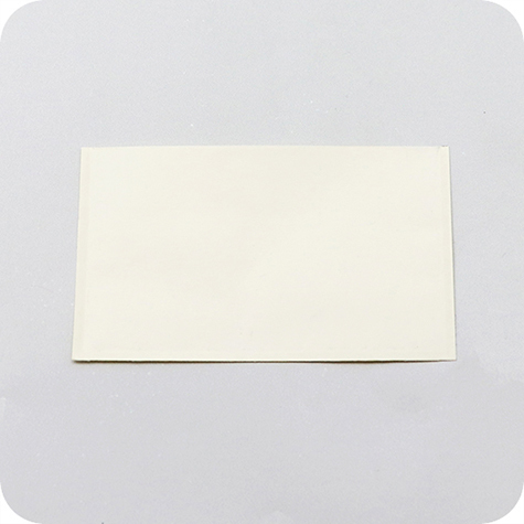 legatoria Portabiglietti da visita adesivo 100x60mm Business Card Pocket in vinile trasparente 82 gr-m quadrato, apertura sul lato lungo.
