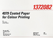  Patinata fotografica per stampanti laser a colori Bianco Opaco  - 100gr - formato A3 1372082a3