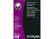 gbc lucidi trasparenti OHP da proiezione Lexmark 12A0808, per stampanti a getto d'inchiostro bianco/nero e colori ink-jet LEX12A0808.