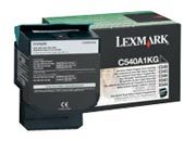 consumabili C540A1KG  LEXMARK TONER LASER NERO 1.000 PAGINE RESTITUIBILE C/540/543/544 X/543/544.