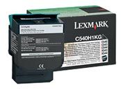 consumabili C540H1KG  LEXMARK TONER LASER NERO 2.500 PAGINE RESTITUIBILE C/540/543/544 X/543/544.