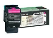 consumabili C544X1MG  LEXMARK TONER LASER MAGENTA 4.000 PAGINE RESTITUIBILE X/544 C/544.