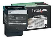consumabili C546U1KG  LEXMARK CARTUCCIA DI STAMPA NERO 8.000 PAGINE RESTITUIBILE C/546DTN X/546DTN.