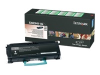 consumabili X463H11G  LEXMARK TONER LASER NERO 9.000 PAGINE X/463/464/466.