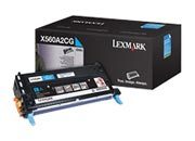 consumabili X560A2CG  LEXMARK TONER LASER CIAN0 4.000 PAGINE LEXMARK X/560.