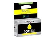 consumabili 14N1071E  LEXMARK CARTUCCIA INK-JET GIALLO N100XL 600 PAGINES RESTITUIBILE S/305/405/505/605 PRO/205/705/805/905/800/900.