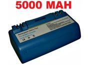 gbc Batteria 14.4V 5000mAh Ni-MH Superpotenziata, per Irobot Scooba.