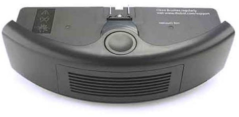gbc Cassetto Aerovac Nero per Irobot Roomba serie 500, 600, 700.