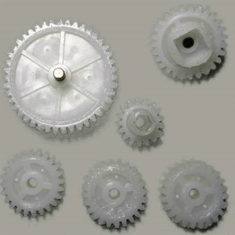 gbc Kit di 6 ingranaggi Gear Box per Irobot Roomba serie 500.