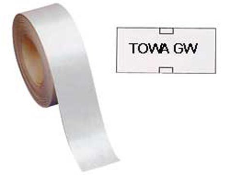 gbc Etichette 26x12 per prezzatrice Towa GIALLO fluorescente, adesivo PERMANENTE, per prezzatrice Towa gw.