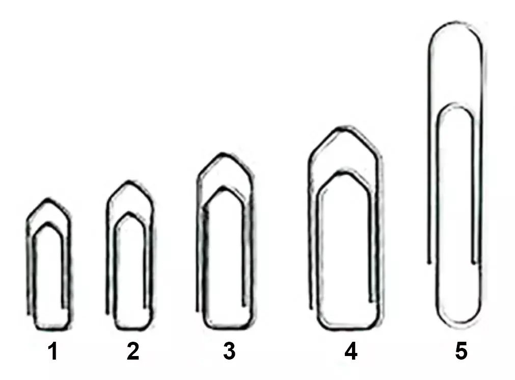 FermagliZincatiMarkin n°5, 49mm mak510fr5 - immagine aggiuntiva
