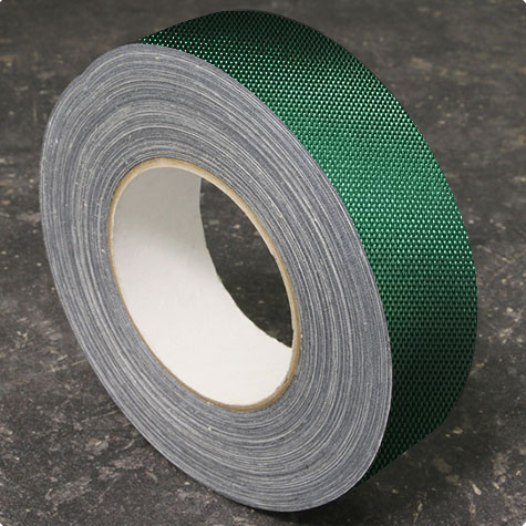 legatoria Nastro autoadesivo borda dorso, h50mm VERDE 2, elegante nastro in seta per ricoprire il dorso di blocchi pinzati. Spessore 400 micron. Utilizzato nelle industrie grafiche per bordature e dorsature di libri, registri, quaderni, blocchi per assegni e formulari.