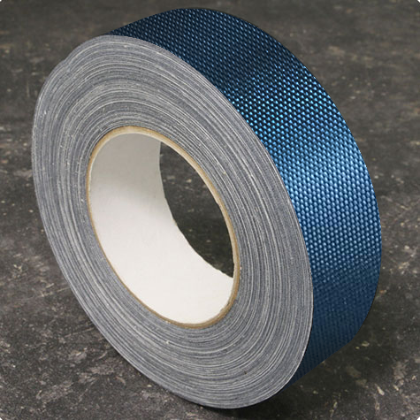 legatoria Nastro autoadesivo borda dorso, h19mm BLU CHIARO, elegante nastro in seta per ricoprire il dorso di blocchi pinzati. Spessore 400 micron. Utilizzato nelle industrie grafiche per bordature e dorsature di libri, registri, quaderni, blocchi per assegni e formulari.