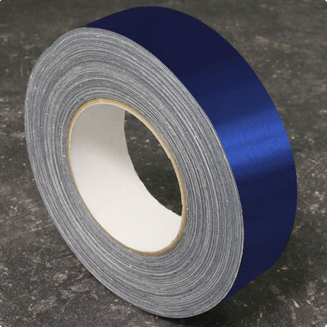 legatoria Nastro autoadesivo borda dorso, h30mm BLU SCURO, elegante nastro in seta per ricoprire il dorso di blocchi pinzati. Spessore 400 micron. Utilizzato nelle industrie grafiche per bordature e dorsature di libri, registri, quaderni, blocchi per assegni e formulari.
