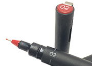 gbc Uni pin Fine Line, punta 0,2mm MIUpin02200r.