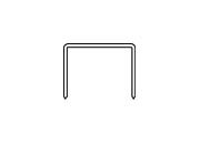 gbc Punti metallici 26-10S altezza 10mm, ACCIAIO zincato NAG6272101