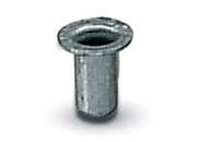 legatoria Occhiello metallico NICHELATO, altezza 5mm Per fori diametro 3 mm, testa diametro 5 ,5 mm, altezza 5 mm mom47