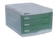 CASSETTIERA 3 CASS.COLOR-TRASP NIJ3021BL