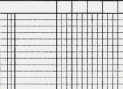 gbc Registro a 4 colonne formato 17x23cm, 64 facciate, carta uso mano, rilegatura cucita a sella OCL554