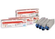 consumabili Rainbow pack contiene 3 toner colore + 1 toner nero (fino a 6.000 pagine) per oki C8600n, C8600dn, C8600cdtn, C8800n, C8800dn, C8800cdtn.