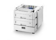 consumabili 2 e 3 cassetto carta supplementare da 530 fogli/cad. + mobiletto basso OKI44020503.