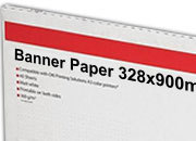 Cartoncino Banner Oki, 328x900mm OKI09300529c