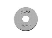 gbc Lame di ricambio Olfa RB18-2 rotary, diametro 18mm, spessore 0,3mm. Fornita in confezione da 10 lame. Compatibile con cutter RTY-4, CMP-3, PRC-2. Prodotto originale giapponese. MADE IN JAPAN.