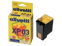 consumabili B0261  OLIVETTI CARTUCCIA INK-JET RAINBOW PACK XP03 ARTJET/10/12 JETLAB/600 COPYLAB/200.
