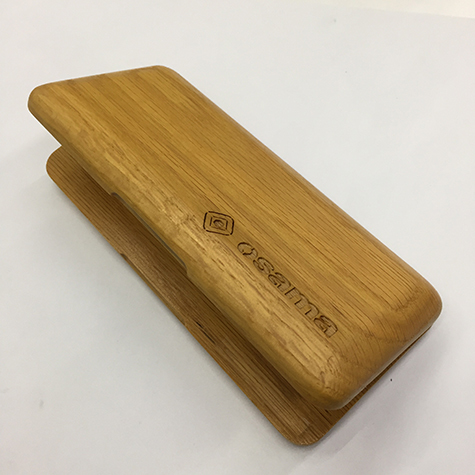 gbc Penna stilografica OSAMA wood-collection wd-12s Pennino Iridium Point Germany originale. Fusto in legno colorato, placcata in oro. Da collezione, Dimensioni: 15x150mm. completa di astuccio in legno.