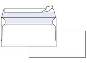 carta Buste Laser, 11x23, con strip Bianco, formato busta 11x23cm (11x23cm), 90grammi x mq, fornita con patella aperta per la stampa laser, chiusura a strip, certificazione FSC PIG0224350AM