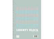 gbc Liberty Block, quaderno spiralato + 4 fori, formato A4, 80 fogli A+R da 70grammi pig105783.