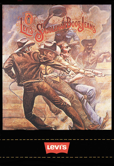 gbc Quaderno Maxi Levi's, formato A4, quadro da 4mm 72 facciate, carta da 70gr, rilegatura con punto metallico a sella, senza frontespizio.