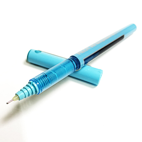 gbc Roller Hi-Tecpoint V5 AZZURRO Punta extrafine 0,5mm, ad inchiostro liquido per un flusso preciso e costante del tratto.