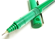 gbc Roller Hi-Tecpoint V5 VERDE Punta extrafine 0,5mm, ad inchiostro liquido per un flusso preciso e costante del tratto PIL3