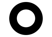 wereinaristea Etichette autoadesive Tik-Fix, a registro, diametro mm 10 NERO, con cerchio bianco concentrico, in foglietti da mm 130x165, 120 etichette per foglio PLA1