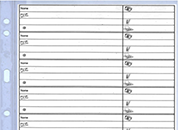 gbc Busta in PVC + scheda per rubrica ad anelli Formato A5, 16x22cm. Cartoncino contenuti in busta di kristall senza tacche. Ogni cartoncino pu� contenere 16 nominativi. Ex codice 27101 PLS27101