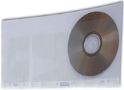 gbc Buste porta CD o DVD a perforazione universale. Ogni busta contiene 4 CD: due davanti e due dietro. Dimensioni: In polipropilene a buccia di arancio, interno in TNT.