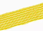 legatoria Segnalibro treccia 8mm, spezzoni44cm, GIALLOscuro spessore 8mm, colore02, in segmenti da 44cm Pot802