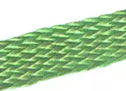 legatoria Segnalibro treccia 8mm, spezzoni44cm, VERDEchiaro spessore 8mm, colore06, in segmenti da 44cm Pot806