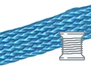 legatoria Segnalibro treccia 8mm, AZZURRO spessore 8mm, colore07 Pot807r