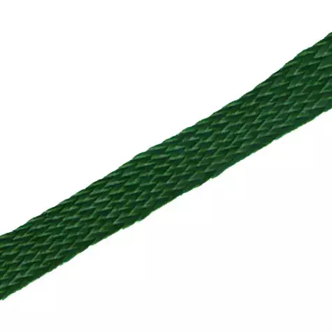 legatoria Segnalibro treccia 8mm, spezzoni44cm, VERDEscuro spessore 8mm, colore09, in segmenti da 44cm.