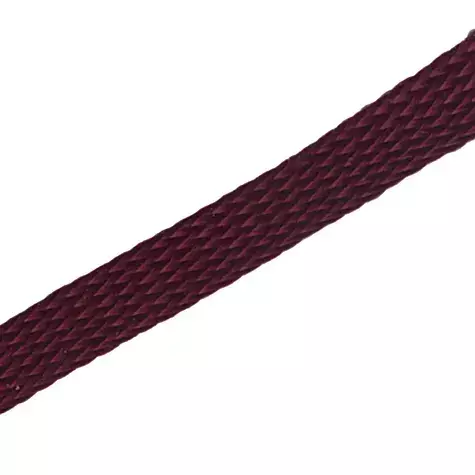 legatoria Segnalibro treccia 8mm, spezzoni44cm, ROSSOscuro spessore 8mm, colore10, in segmenti da 44cm.