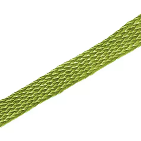 legatoria Segnalibro treccia 8mm, spezzoni44cm, VERDE16 spessore 8mm, colore16, in segmenti da 44cm.