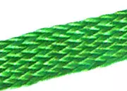 legatoria Segnalibro treccia 8mm, spezzoni44cm, VERDEmedio spessore 8mm, colore18, in segmenti da 44cm.