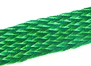 legatoria Segnalibro treccia 8mm, spezzoni44cm, VERDEsmeraldo spessore 8mm, colore19, in segmenti da 44cm.